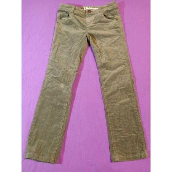 Crazy 8 Vintage Bottoms Holiday Green Velour - Size: Small (0671) - Picture 1 of 5